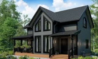 Проекты каркасных домов с террасой от 3615 рублей | Строй-Бгр