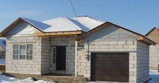 Одноэтажные дома из пеноблоков под ключ в Бугуруслане - от 134238 рублей