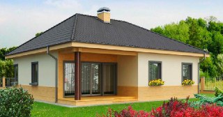 Строительство одноэтажных домов Бугуруслан цена от 23750 руб. м2